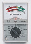 HB-207 Батарейный тестер аналоговый 76-515-16