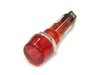 Лампа N-804-R 220V пластик цилиндрическая (красная)