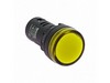 LED CORPUS 22mm  AD16-22HS желтый 230В