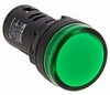 LED CORPUS 22mm  AD16-22HS зеленый 24В