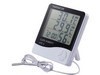 HTC-2 термометр с функцией измерения влажности и часами.