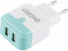 СЗУ Energy ET-33, 2 USB разъёма, 2,1А, белый 104291