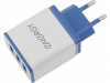 СЗУ Energy ET-34, 3 USB разъёма, 2,1А, белый 104292